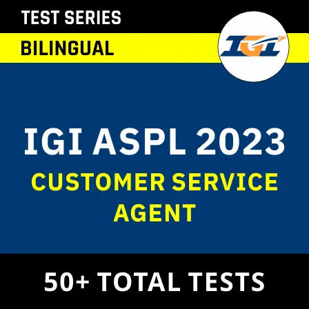 IGI ASPL Customer Service Agent Mock Test